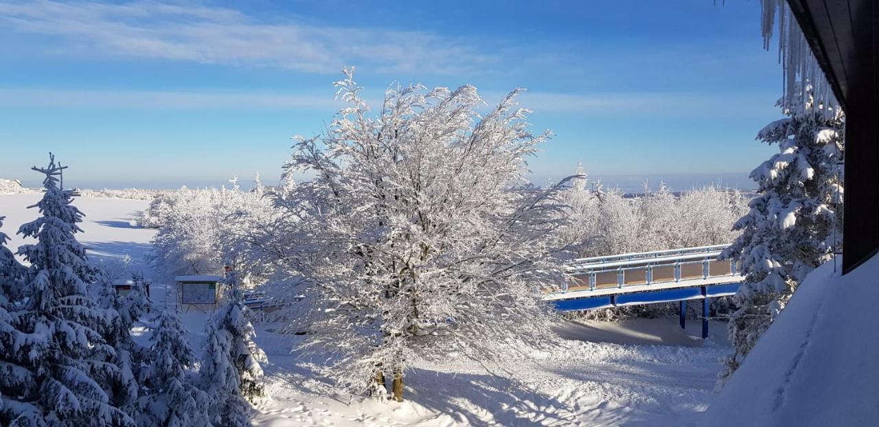 Hotel A Restaurace Pomezi Cinovec ภายนอก รูปภาพ